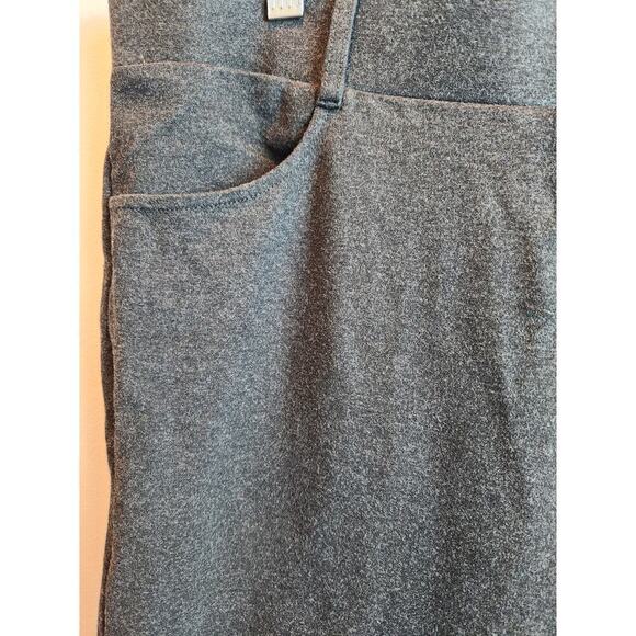 Betabrand straight ponte knit pull on pants sz XXL charcoal Careerwear, pockets - Picture 3 of 12